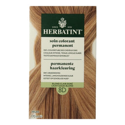 Herbatint Soin colorant permanent 8D Blond Clair Doré, 170 ml