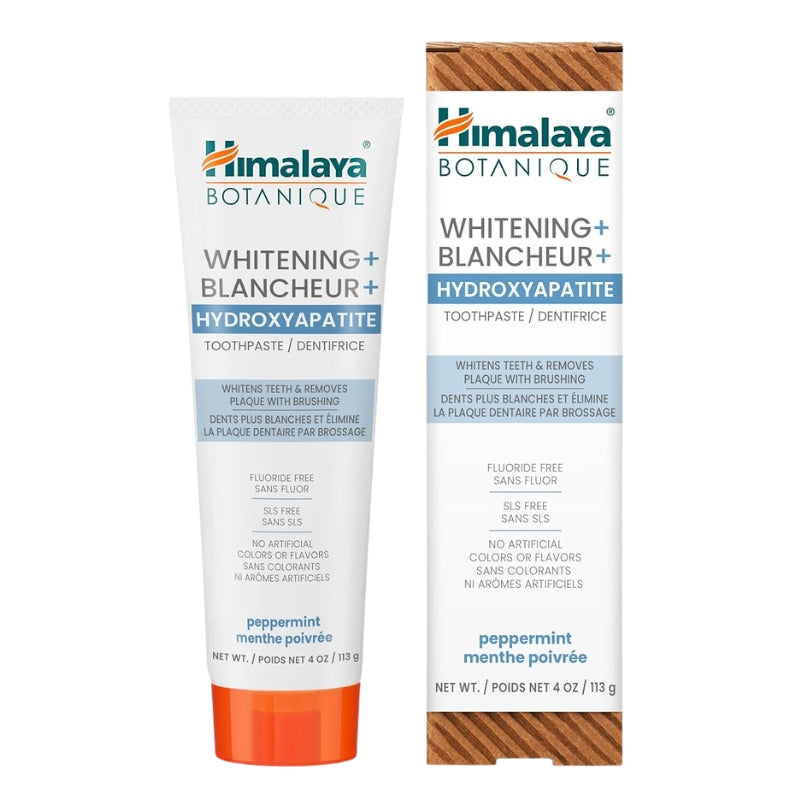 Himalaya - Dentifrice blancheur hydroxyapatite - menthe poivrée - 113 g