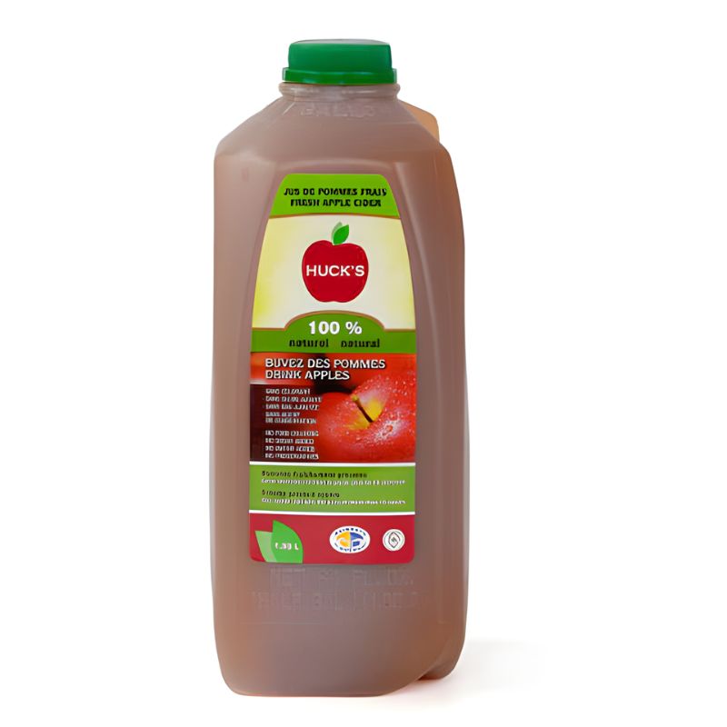Hucks Jus de pommes 100% naturel