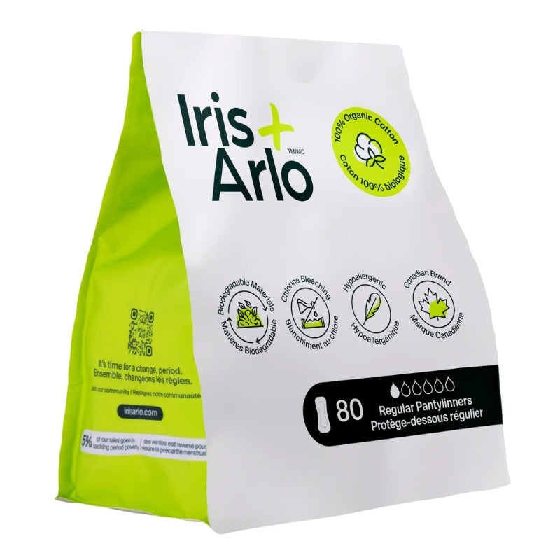 Iris + Arlo Protège-dessous en coton biologique - Régulier - 80 proteges-dessous