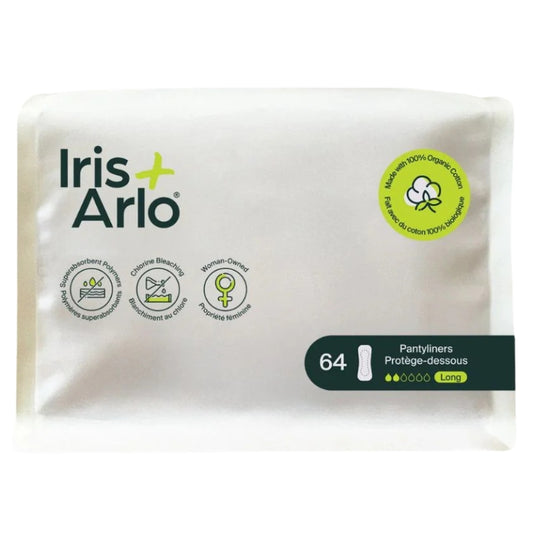 Iris + Arlo - Protège-dessous en coton biologique - Long - 64 un