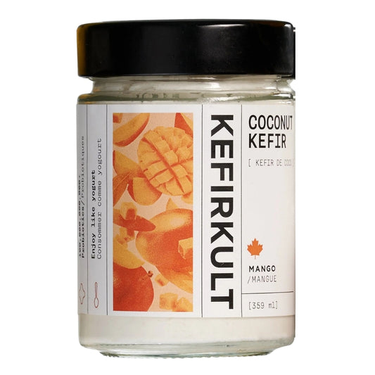 Kéfir Kult - Kéfir de noix de coco - Mangue  - 359 ml