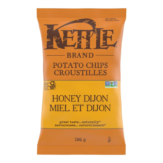 kettle Croustilles Miel et Dijon  Potato chip - Honey dijon