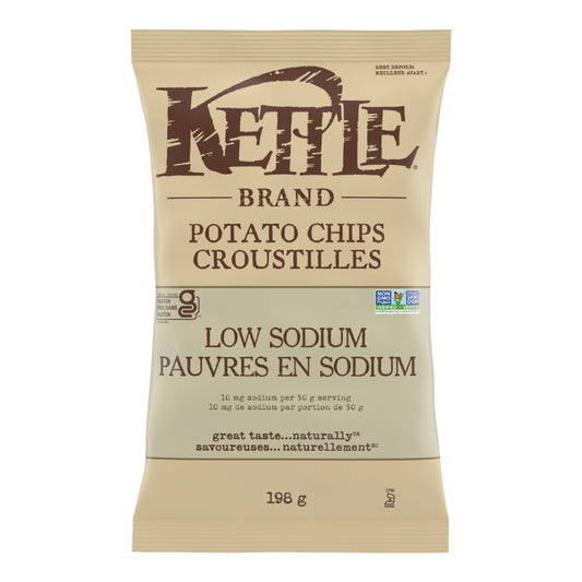 kettle Croustilles Pauvres en Sodium  Potato chip - Low sodium