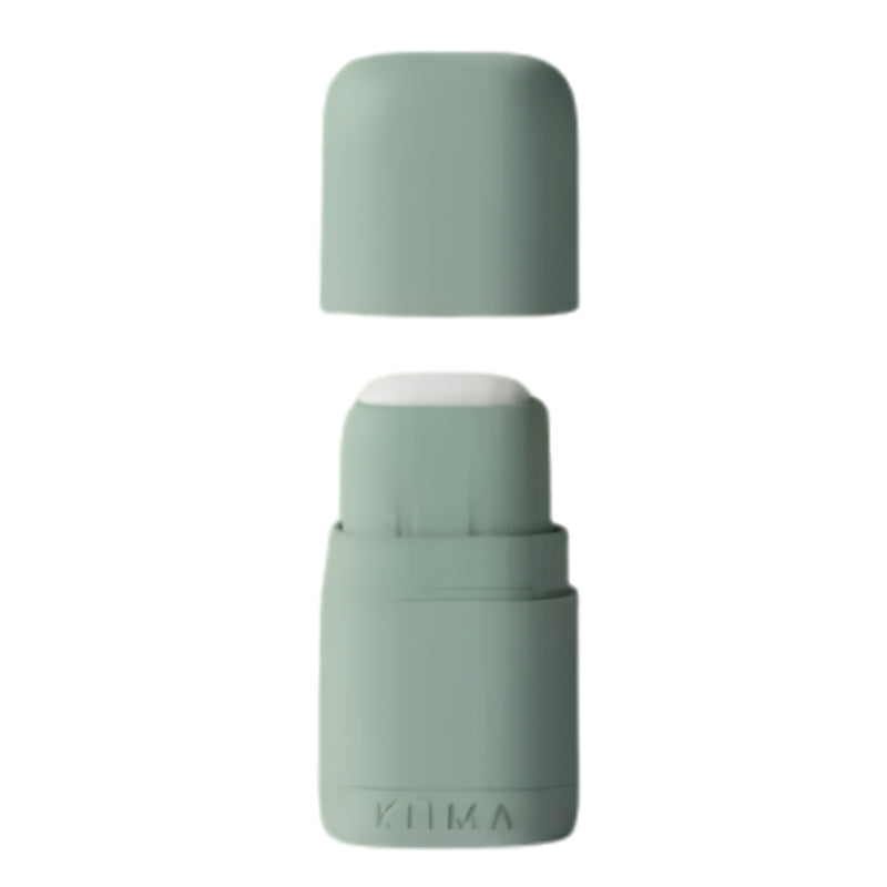 KIIMA - Applicateur de baume à lèvres rechargeable - Vert forillon