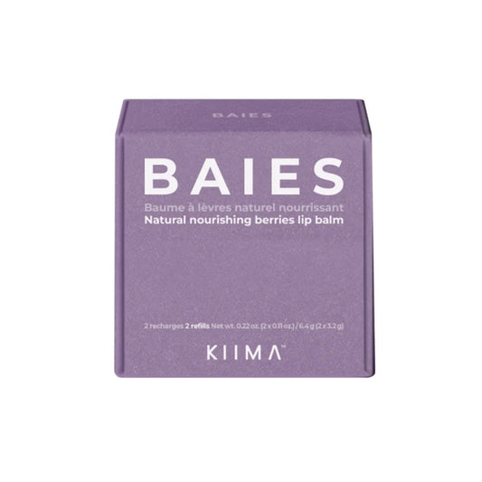 KIIMA - Recharge de baume à lèvres - Baies - 2 recharges de 3.2g