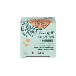KIIMA - Recharge déodorant - Mauvaises herbes - 38 g
