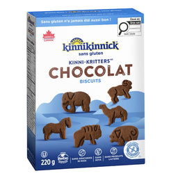 kinnikkinnick kinniKritters Biscuits Animaux - Chocolat
