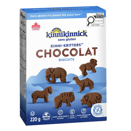 kinnikkinnick kinniKritters Biscuits Animaux - Chocolat
