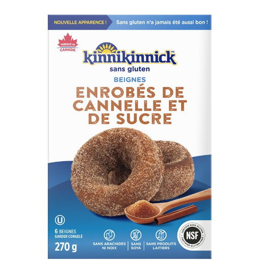 kinnikinnick Beignets au sucre à la cannelle