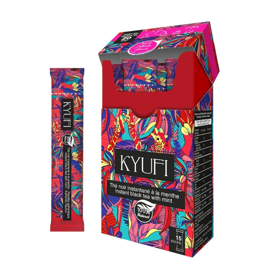 kiufi the noir instantane a la menthe
