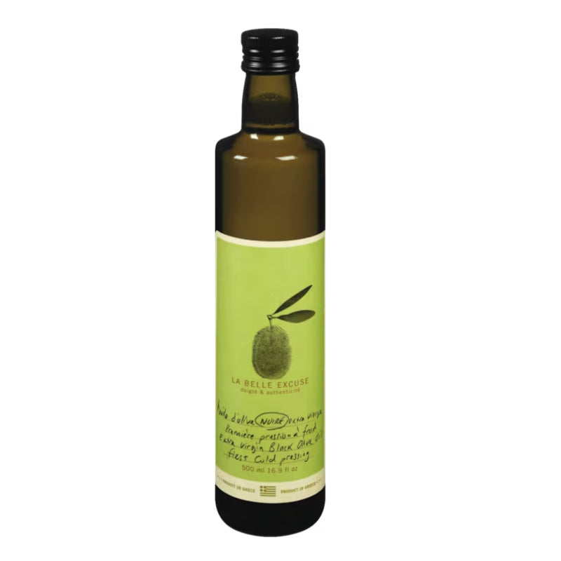 La Belle Excuse - Huile d'olive extra vierge - Noire - 500 ml