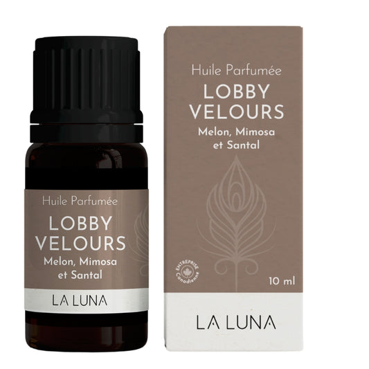 la luna collection huiles parfumées - lobby de velours