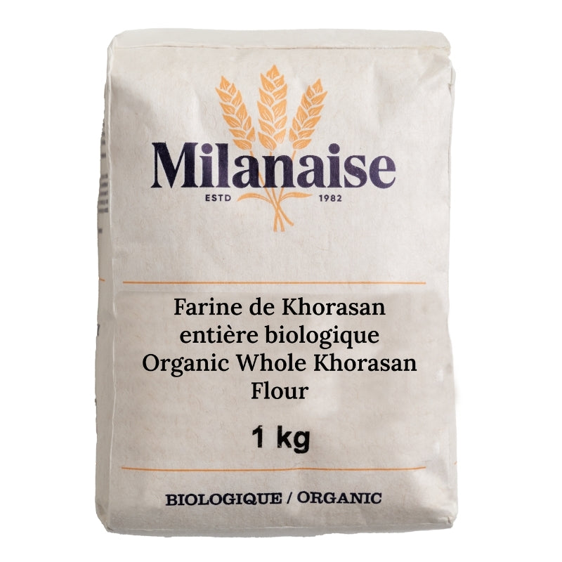 la milanaise Farine de Khorasan entière biologique