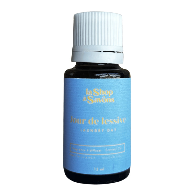 La Shop à Savons - Fragrance à diffuser - Jour de lessive - 15 ml