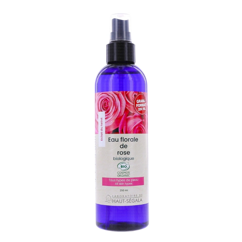 Laboratoire du Haut-Ségala - Eau florale de rose bio - 250 ml