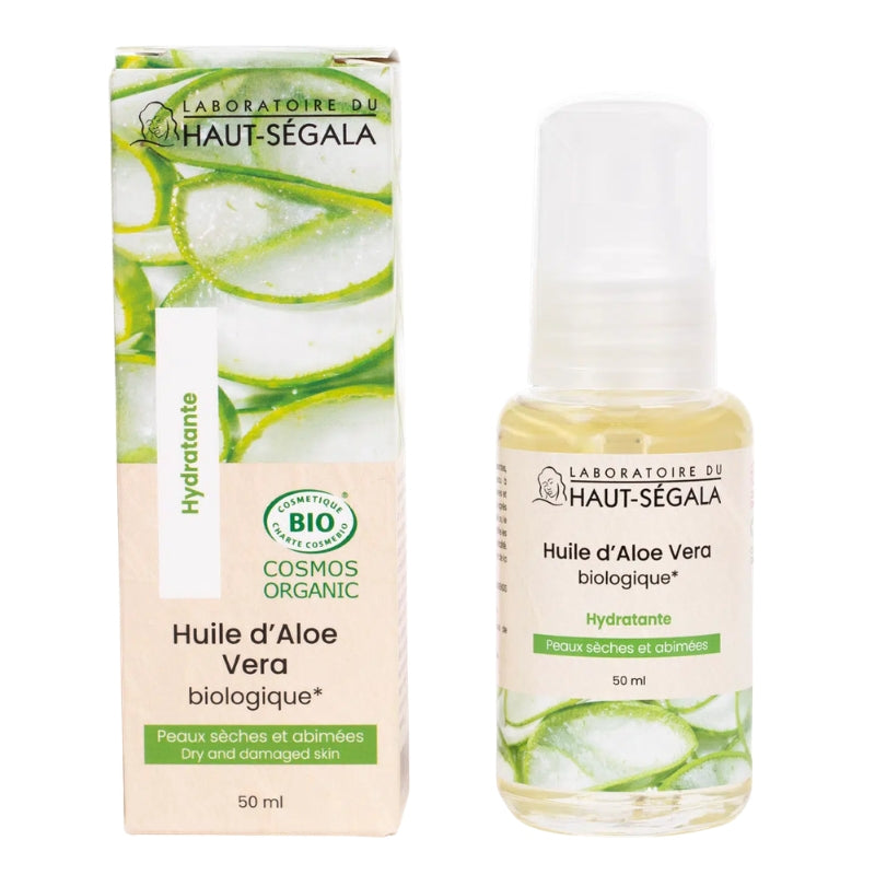 Laboratoire du haut Ségala - Huile d'Aloe Vera bio - 50 ml