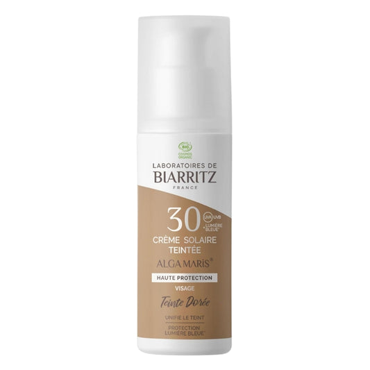 Laboratoires de Biarritz Crème solaire teintée SPF30 - Teinte Dorée