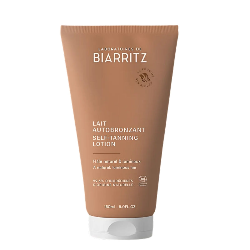 Laboratoires de Biarritz lait autobronzant alga maris visage corps hydratant bio Face & Body Lotion - Self Tanning - Organic
