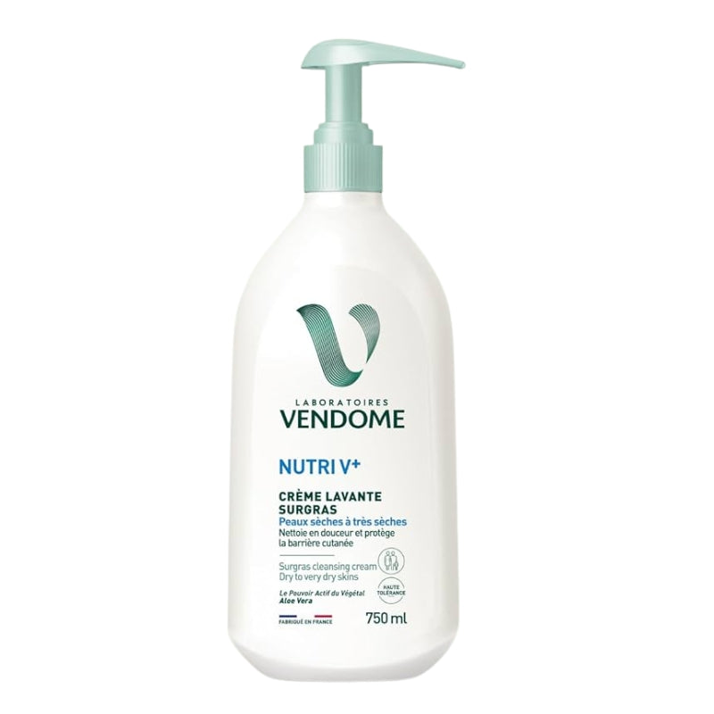Laboratoires Vendôme - Nutri V+ - Crème lavante surgras - 750 ml