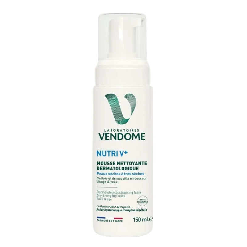 Laboratoires Vendôme - Nutri V + Mousse  nettoyante dermatologique - 150 ml