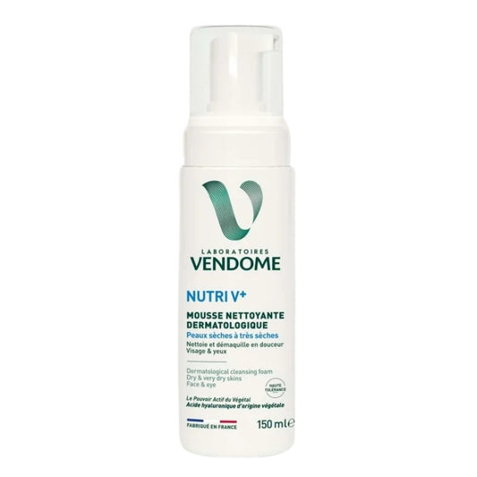 Laboratoires Vendôme - Nutri V + Mousse  nettoyante dermatologique - 150 ml