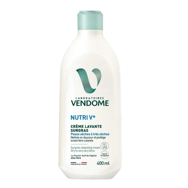 Laboratoires Vendôme - Nutri V+ - Crème lavante surgras - 400 ml