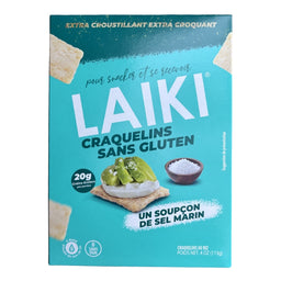 Laiki - Craquelins au riz - Soupçon de sel marin - 113 g