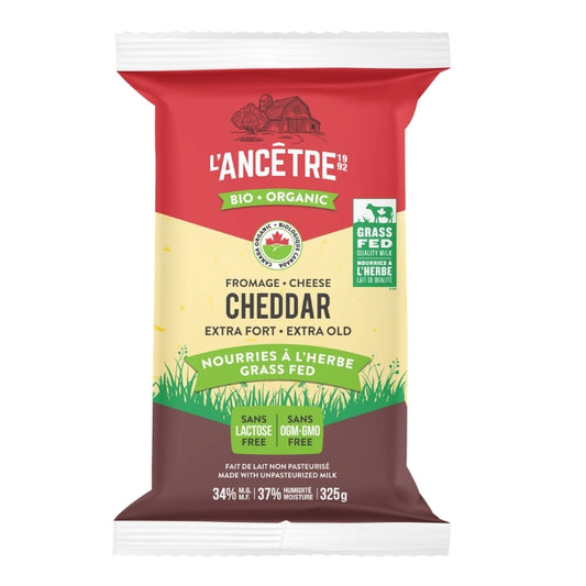 L'Ancêtre Cheddar extra-fort - Nourries à l'herbe