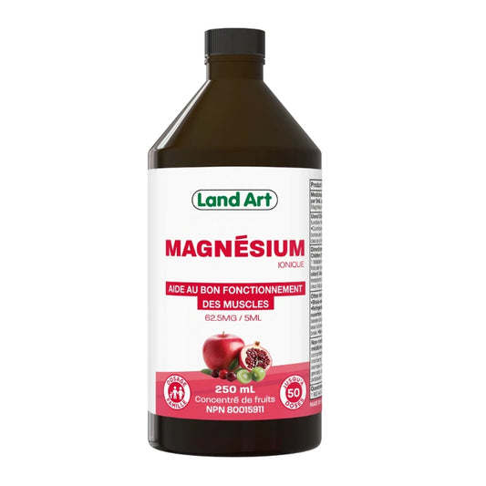 Land Art Magnesium Ionique - Fruit - 250 ml
