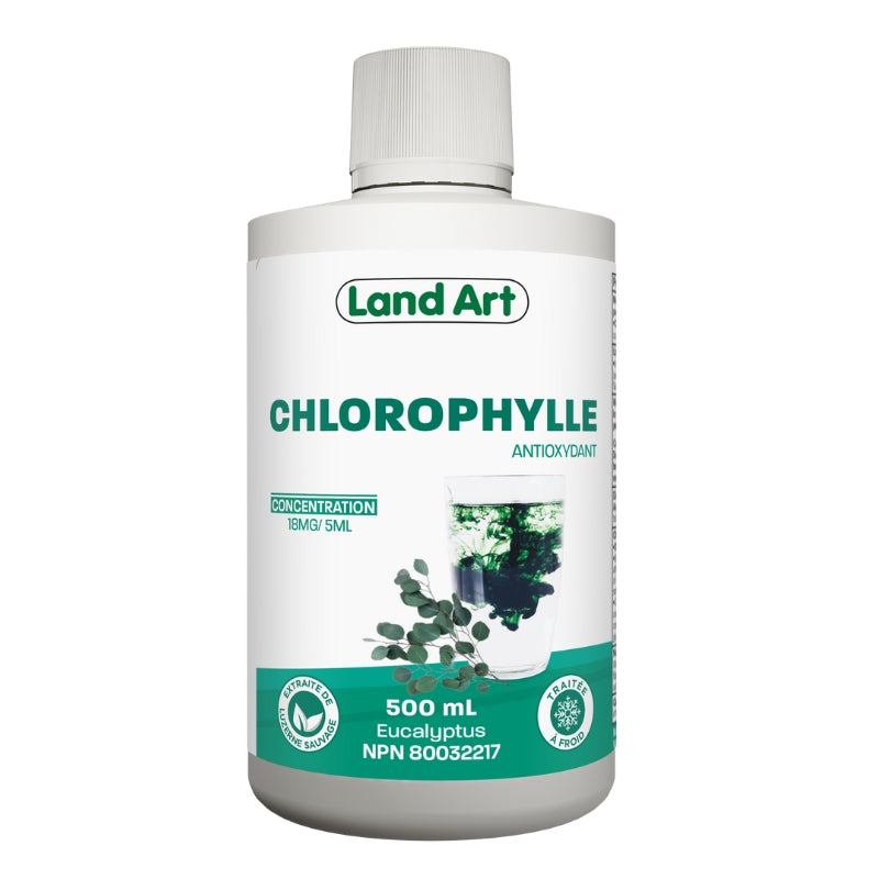 Land Art chlorophylle eucalyptus liquide 500 ml