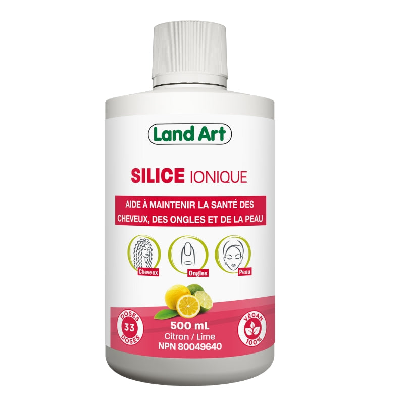 Land Art silica ionique liquide supplément de silicium ionique aide à la construction des cellules de l'épiderme des cheveux et des ongles 500 ml