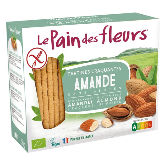 Le pain des fleurs - Tartines craquantes - Amande - 150 g