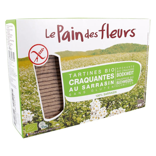 Le pain des fleurs -Tartines craquantes - Sarrasin - 300 g