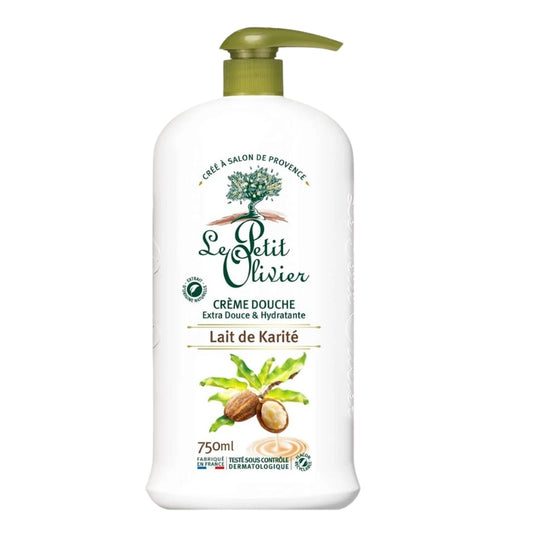 le petit olivier Crème douche - Lait de karité 