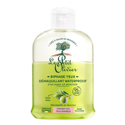 Le Petit Olivier - 
Démaquillant waterproof - Biphase yeux 
- 125 ml