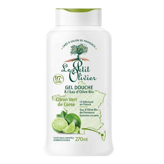 le petit olivier Gel douche - Citron vert de corse