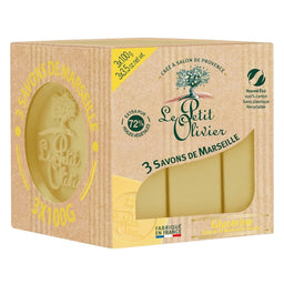 Le Petit Olivier - Savons de Marseille glycérine - Citronnelle - 3 unités