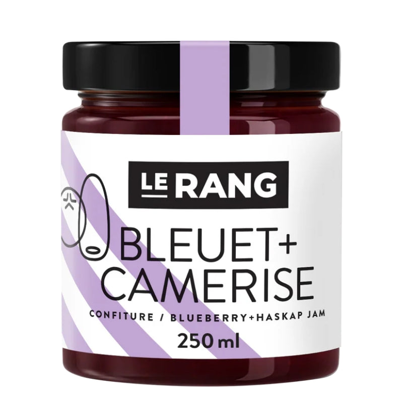 Le Rang - Confiture bleuet + camerise - 250 ml