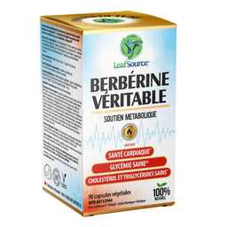Leaf Source - Berbérine - avec shilajit & cannelle de Ceylan - 90 caps