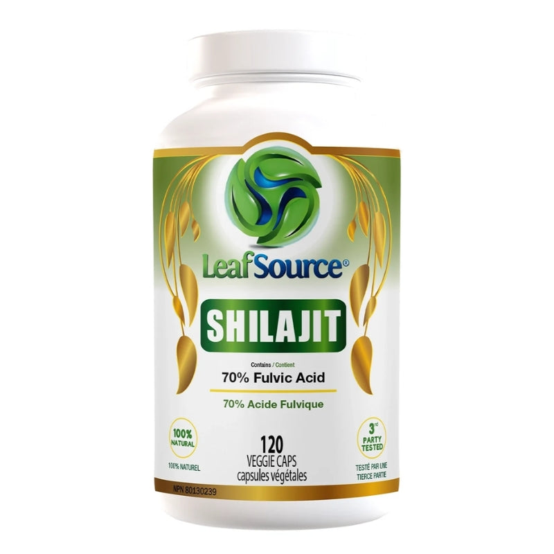 leaf source Shilajit 70% acide fulviques
