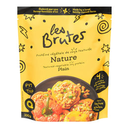 Les Brutes - Protéine végétale de soya texturée - Nature - 100 g