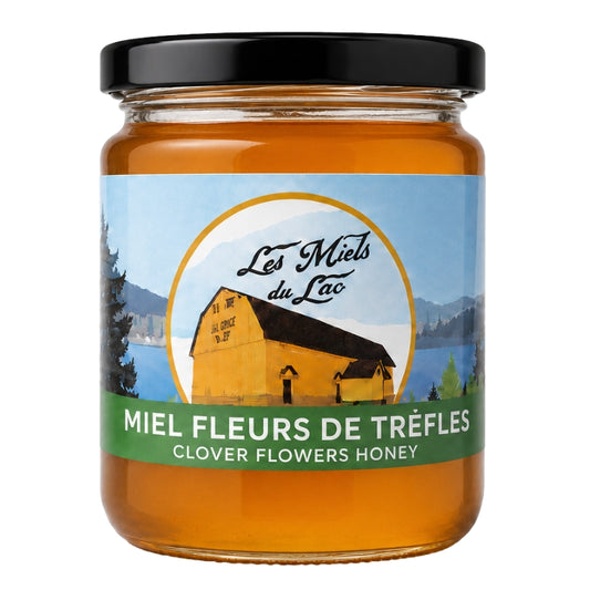 Les Miels du Lac - Miel fleurs des trèfles - 300 g
