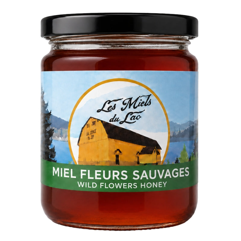 Les Miels du Lac - Miel fleurs sauvages - 300 g