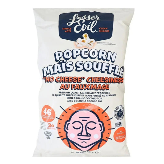 Lesser Evil - Popcorn bio - Au Fauxmage - 142 g