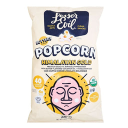 Lesser Evil - Popcorn bio - Beurre et Or de l'himalaya - 142 g
