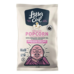 Lesser Evil - Popcorn bio - Sel rose de l'Himalaya - 142 g