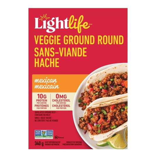 Lightlife - Sans-viande haché - Mexicain - 340 g