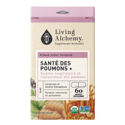 Living alchemy - Santé des poumons + - 60 caps