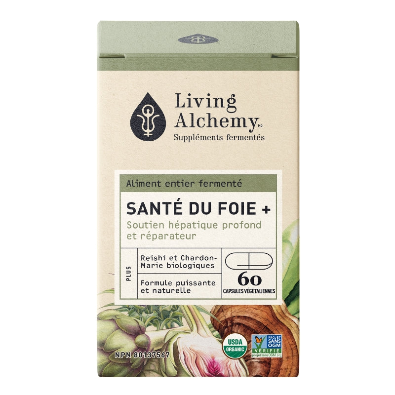 Living alchemy - Santé du foie + - 60 caps